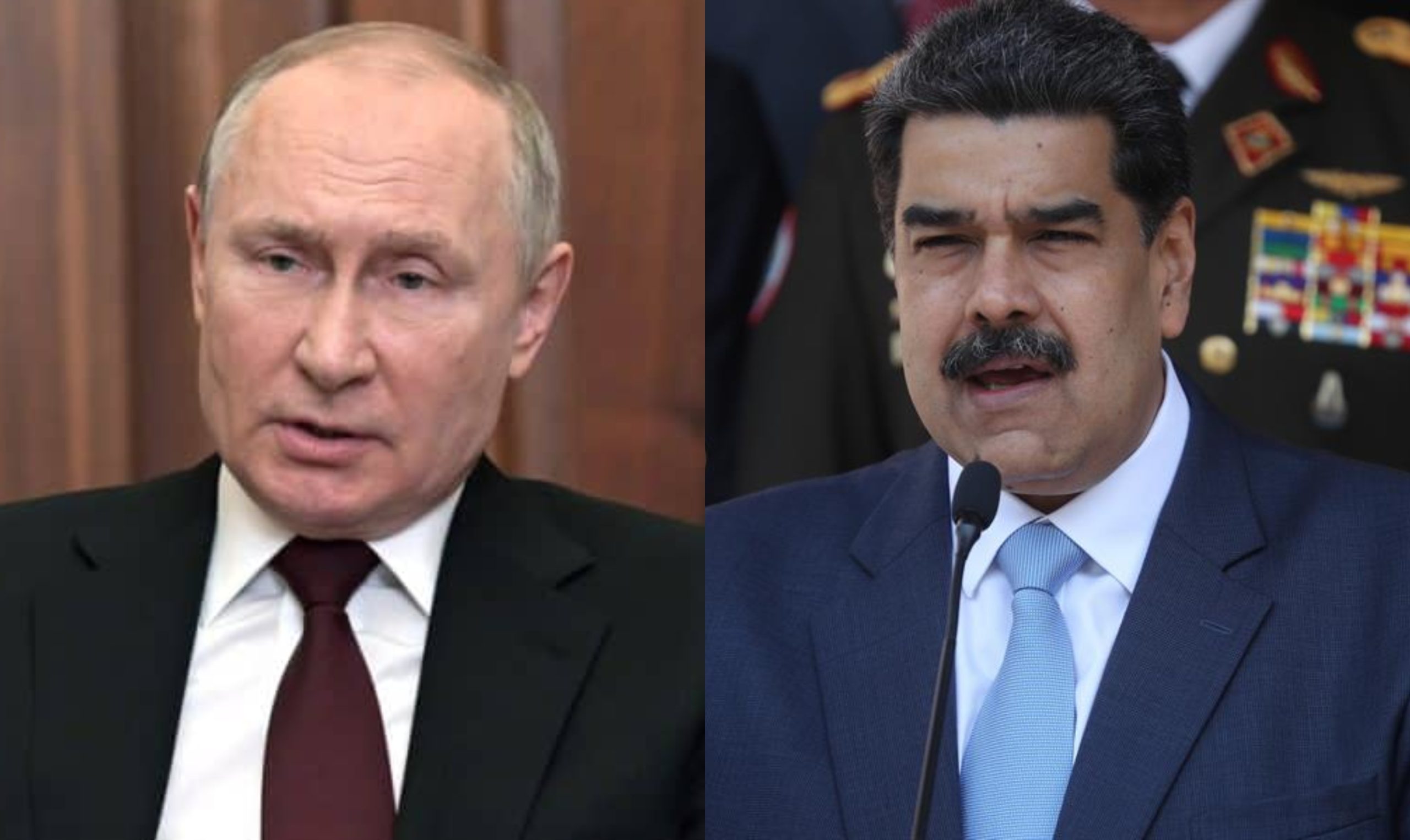 Vladimir Putin y Nicolás Maduro
