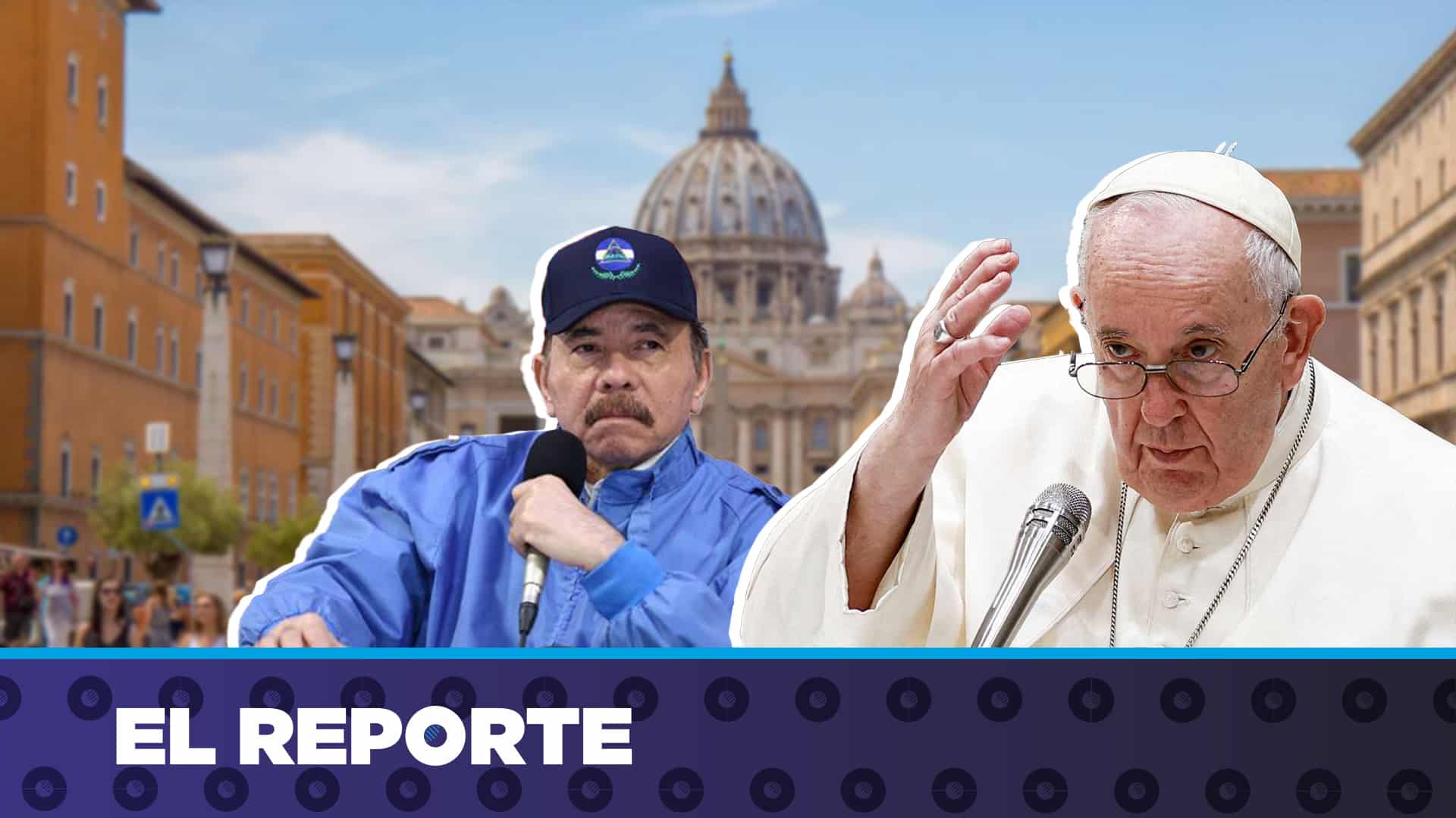 Daniel Ortega y Papa Francisco