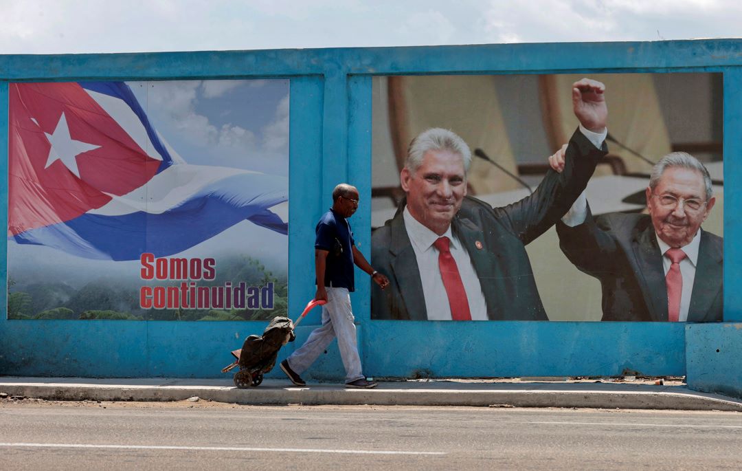 Díaz-Canel en Cuba