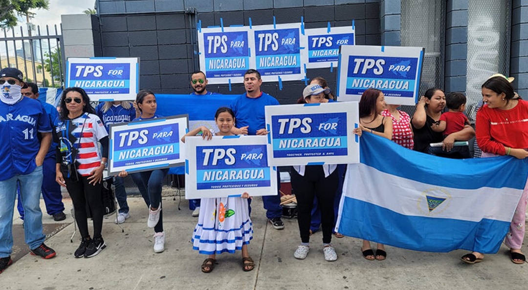 Activists demand a TPS for Nicaraguans