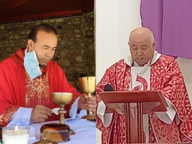 Sacerdotes Leonardo Guevara Gutiérrez y Pastor Rodríguez Benavides