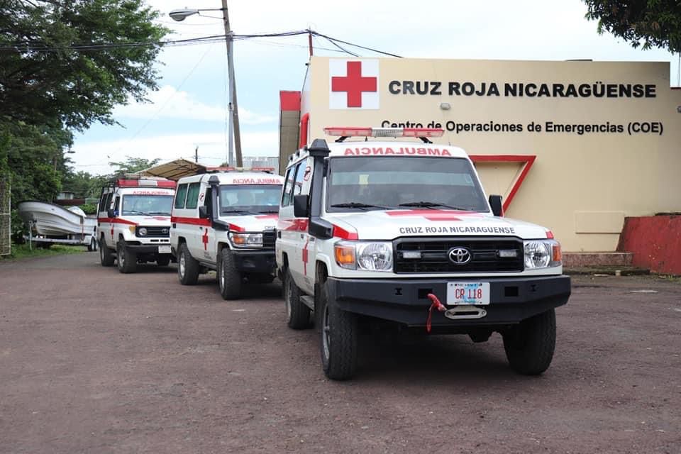 headquarters of the Red Cross in Managua