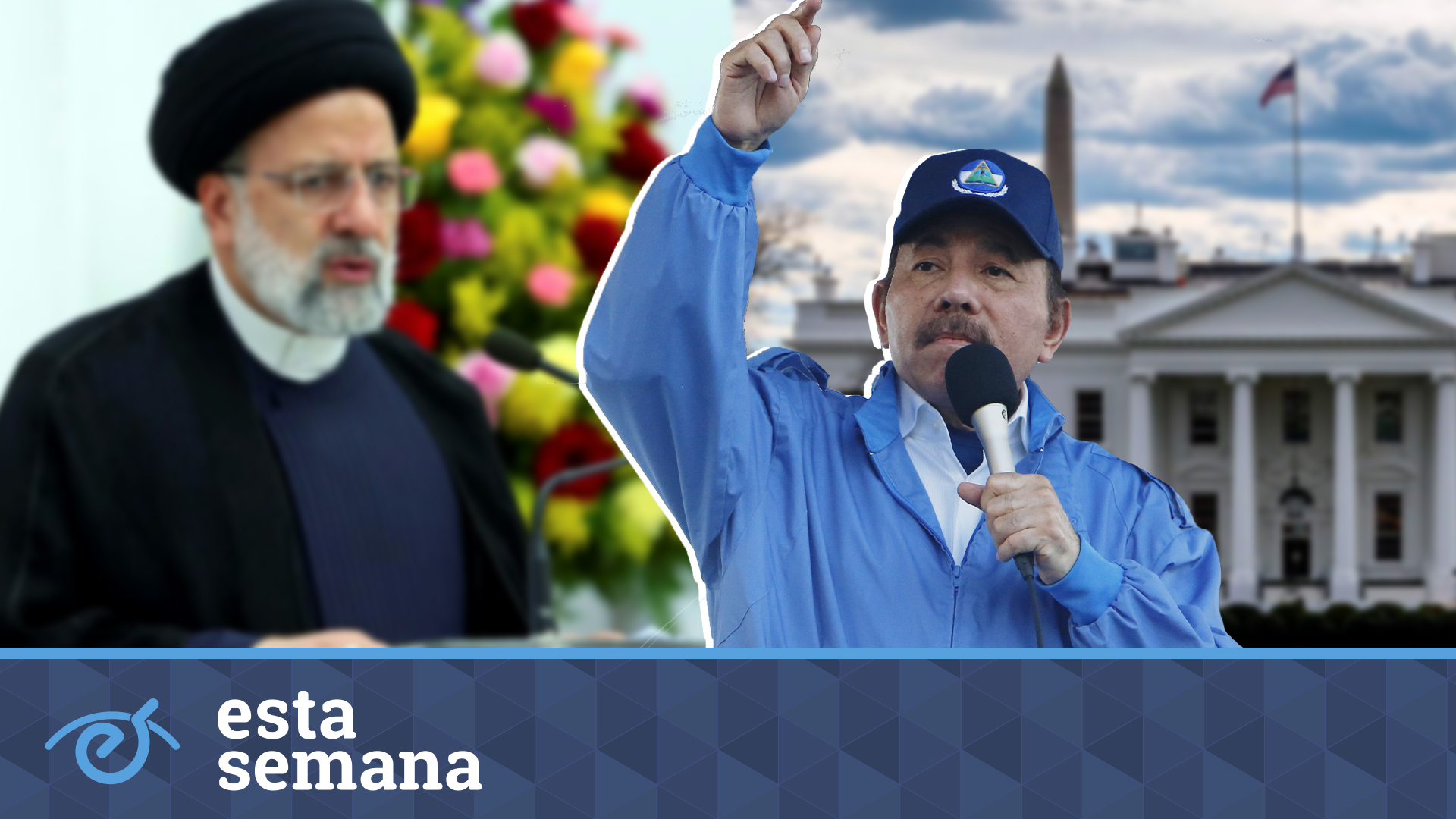 Presidente de Irán y Daniel Ortega