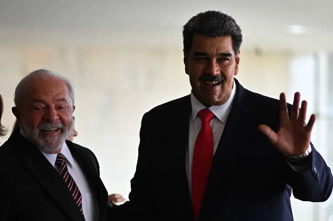 Lula da Silva y Nicolas Maduro