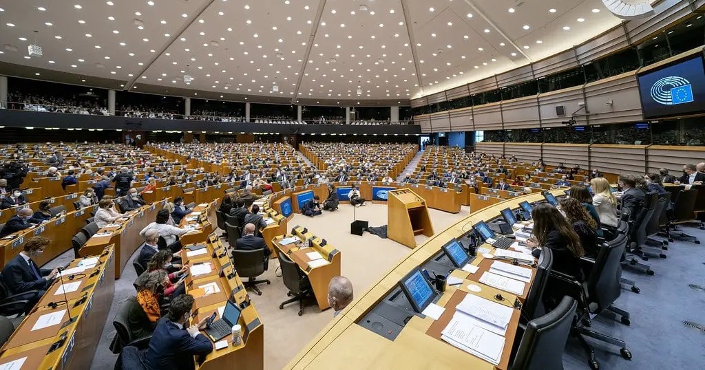 Plenario del Parlamento Europeo