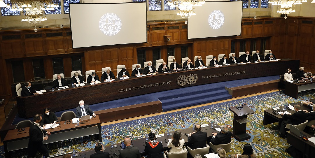 Tribunal de la Corte Internacional de Justicia, en La Haya