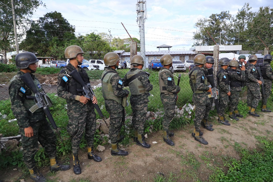 Policía militar en Honduras