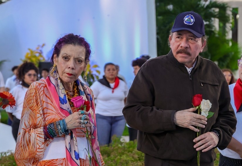 Rosario Murillo y Daniel Ortega
