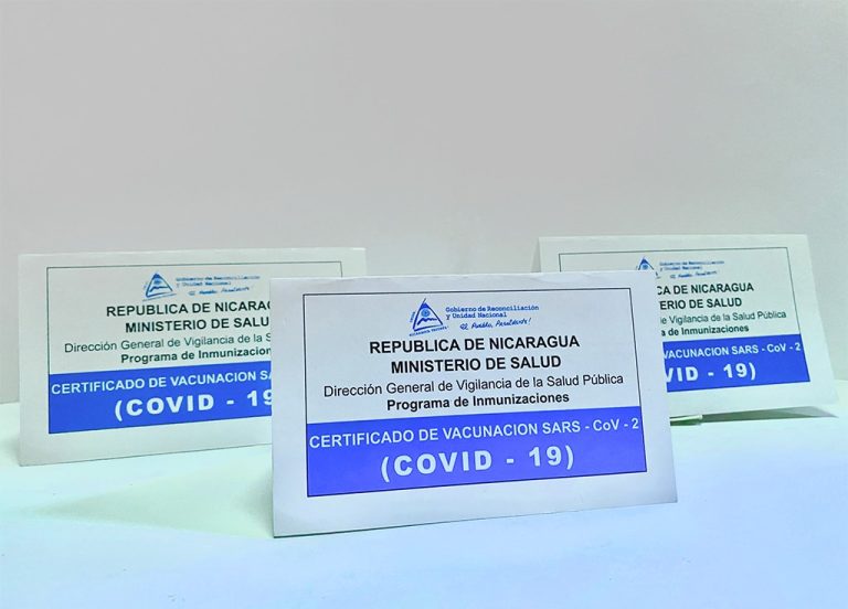 Tarjetas de vacunación COVID