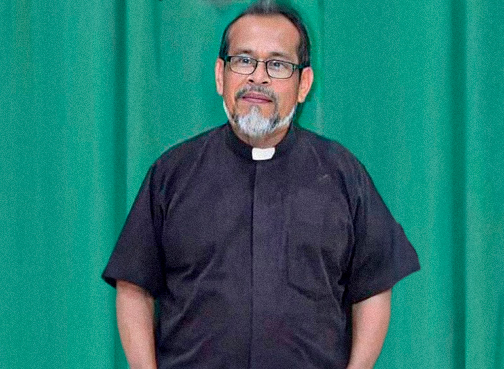 Manuel Salvador García, sacerdote preso político en Nicaragua