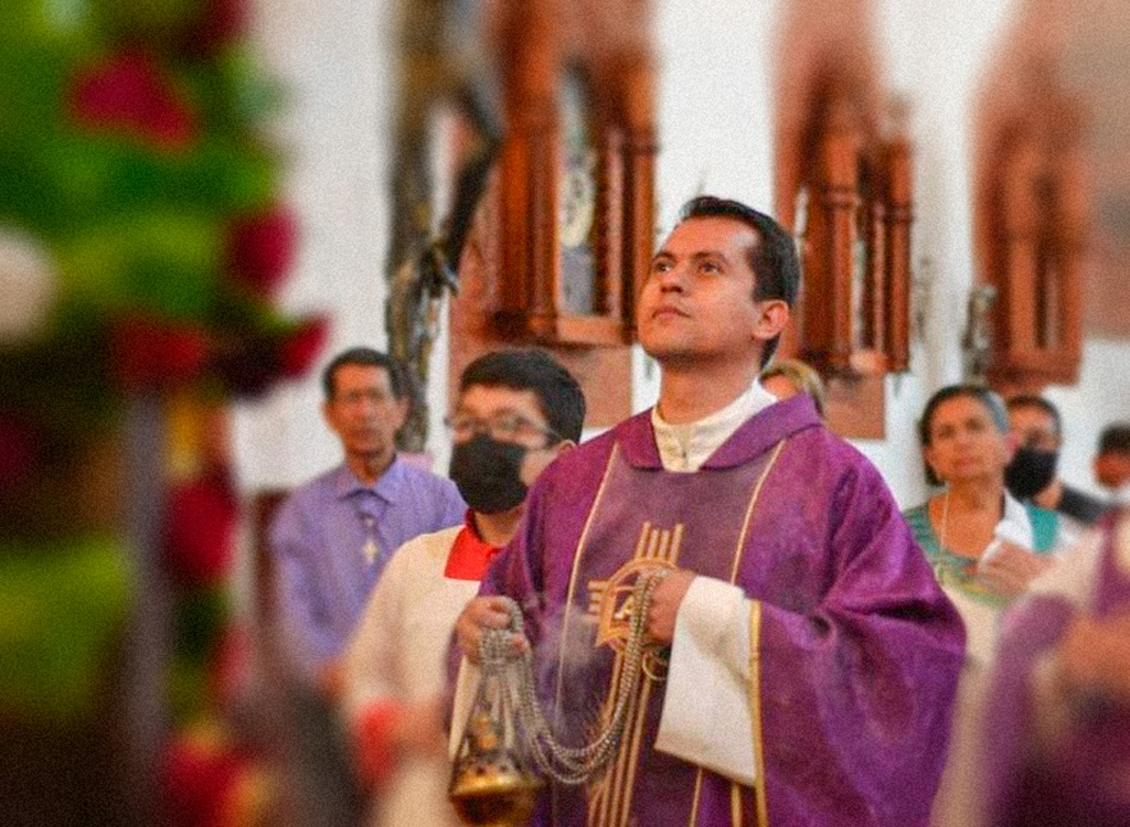 Osman Amador, sacerdote preso político en Nicaragua
