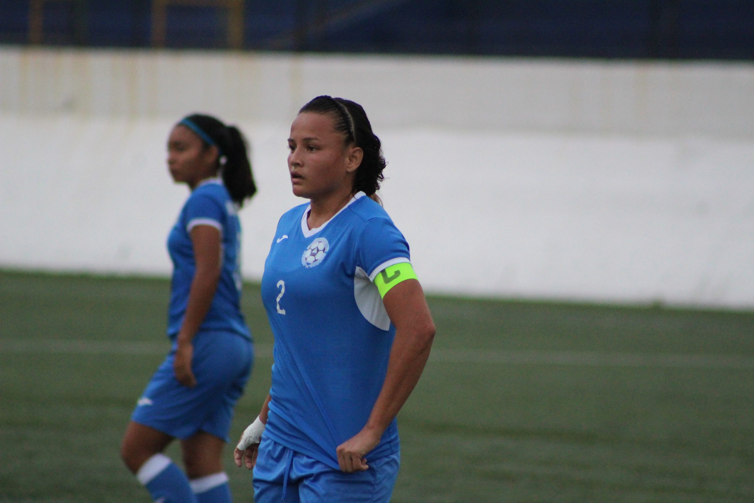 Sheyla Flores, es miembro de la selección femenina de fútbol de Nicaragua.
