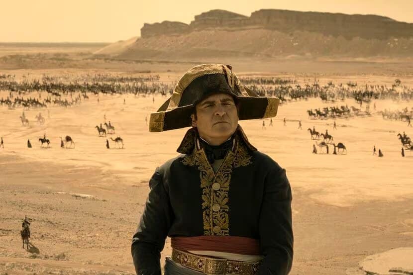 Joaquin Phoenix interpreta a Napoleón