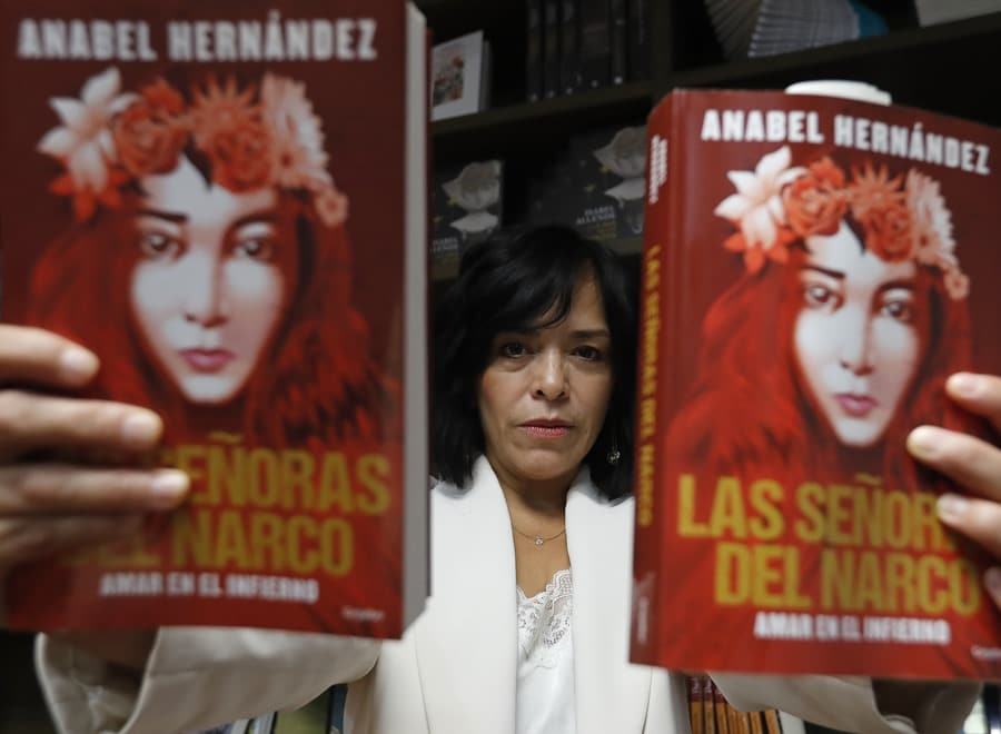 Anabel Hernández es autora de Las señoras del narco Amar en el Infierno