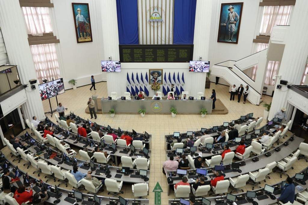 Plenario de la Asamblea Nacional de Nicaragua