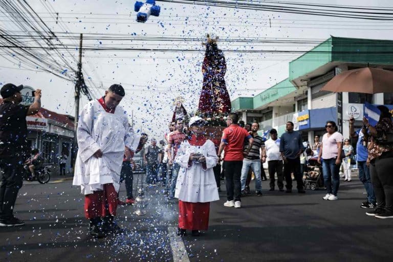 persecución religiosa en Nicaragua