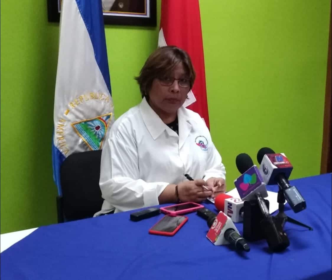 La otrora ministra de Salud de Nicaragua, Martha Reyes