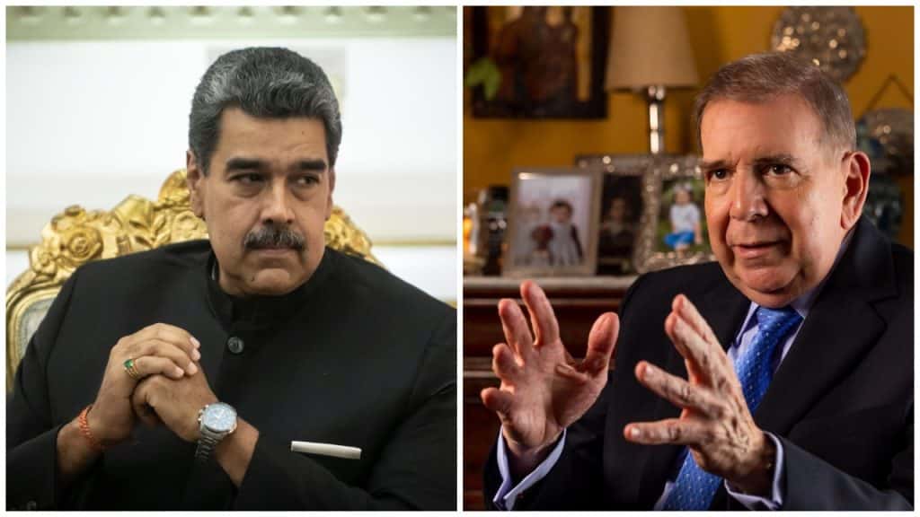 Edmundo González Vs. Nicolas Maduro En Venezuela