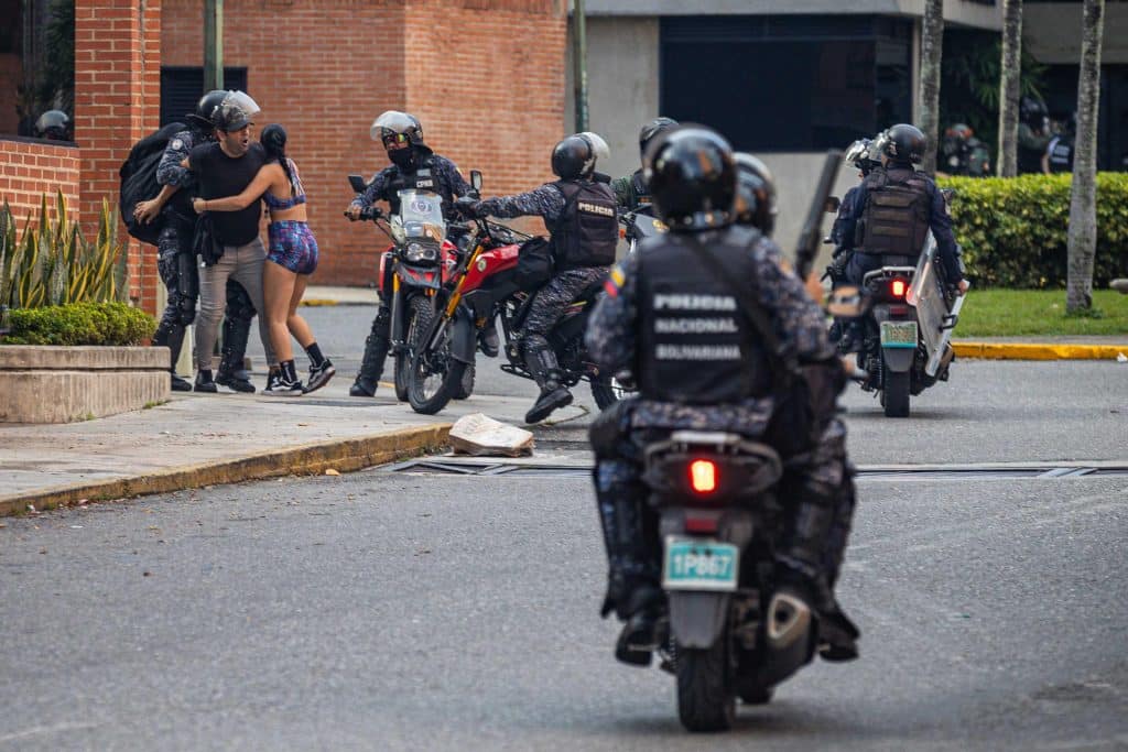 protestas en Venezuela