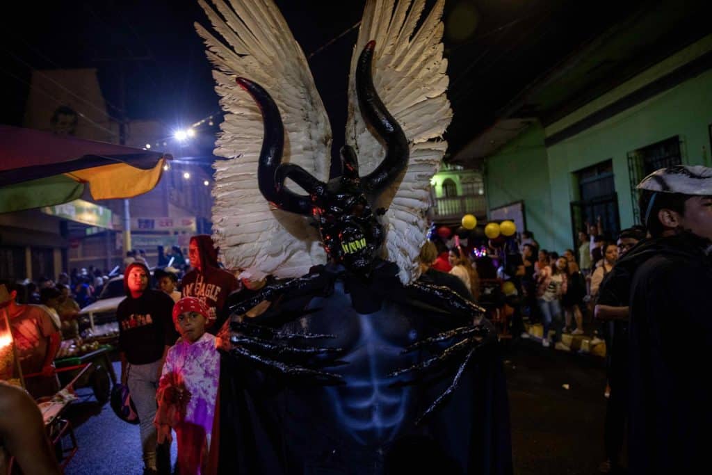 procesión de Los Agüizotes en Masaya