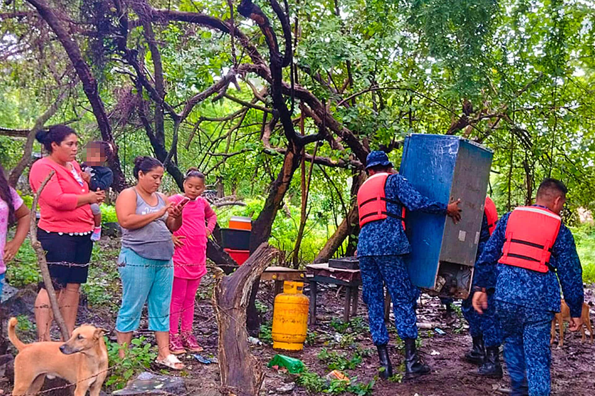 Tormenta tropical Sara en Nicaragua.