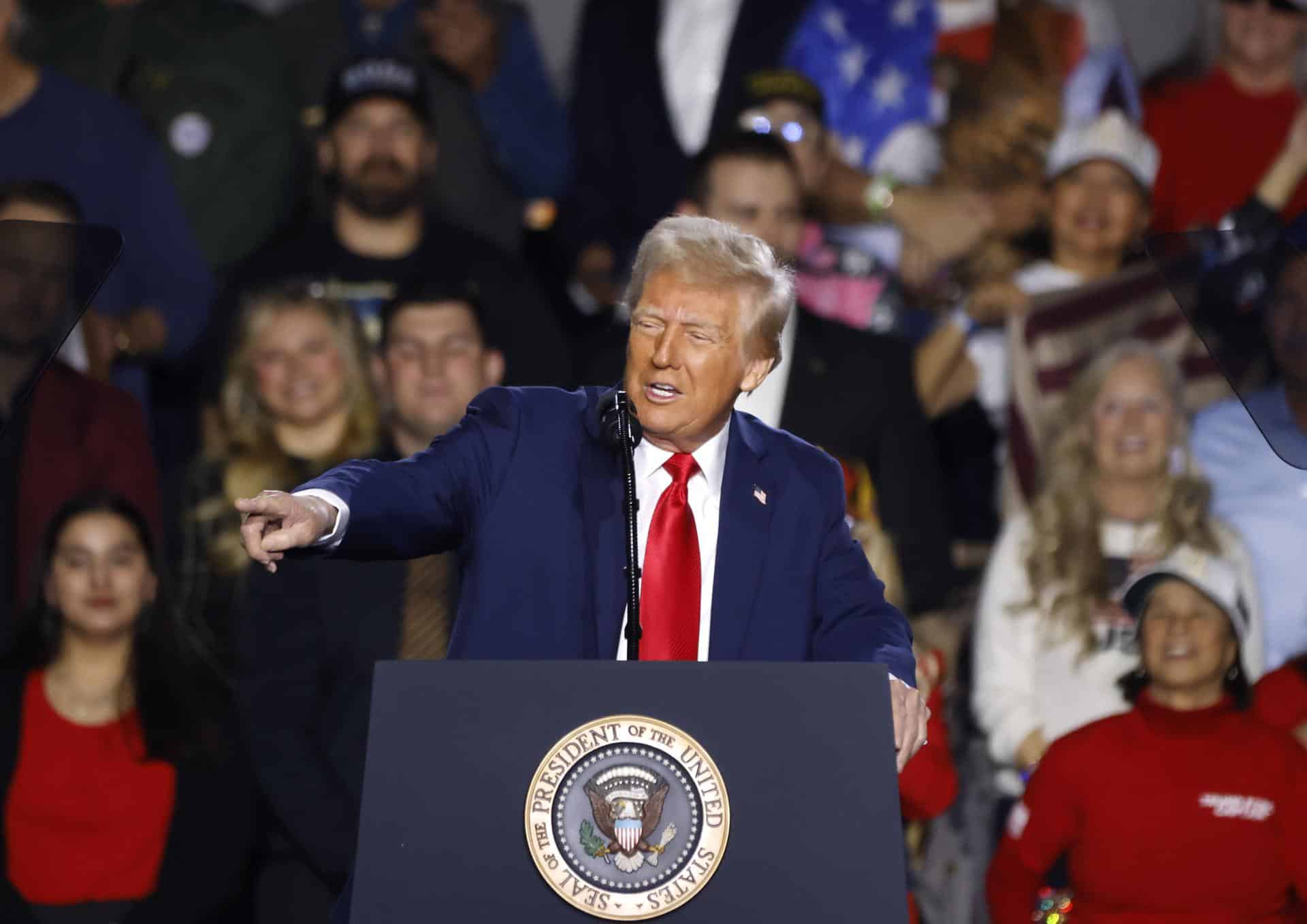 El presidente de Estados Unidos, Donald Trump