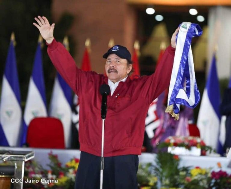 Nicaraguan President Daniel Ortega