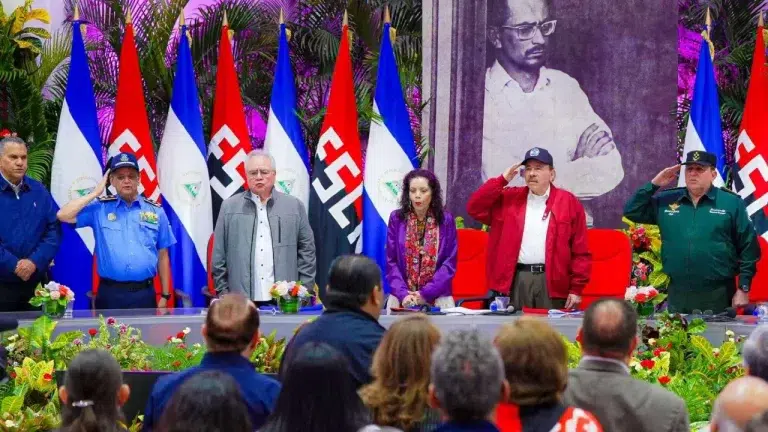 Daniel Ortega and Rosario Murillo