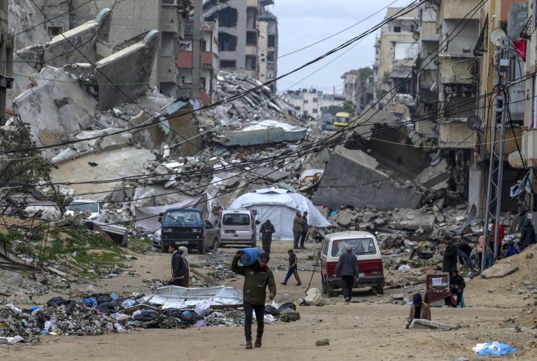 Destruction in Gaza