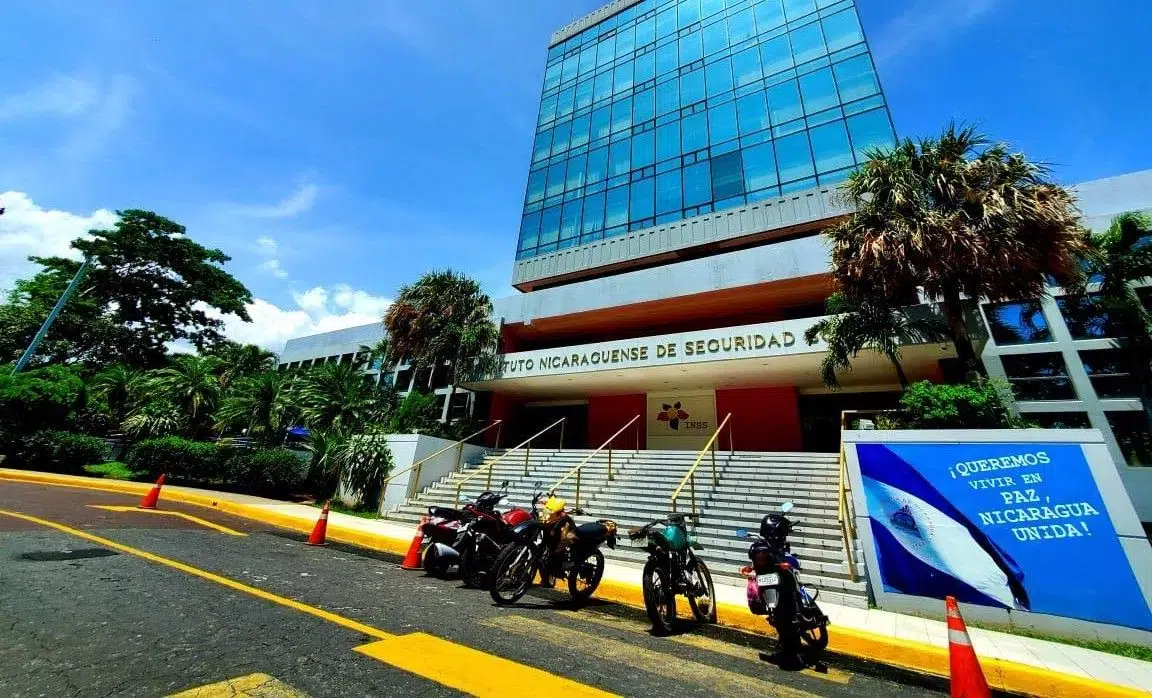 Central building of the Nicaraguan Institute of Social Security