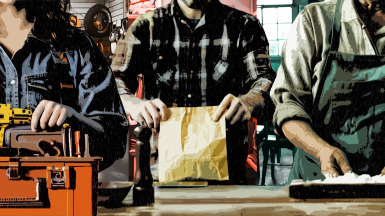 Fotoarte de unos emprendedores