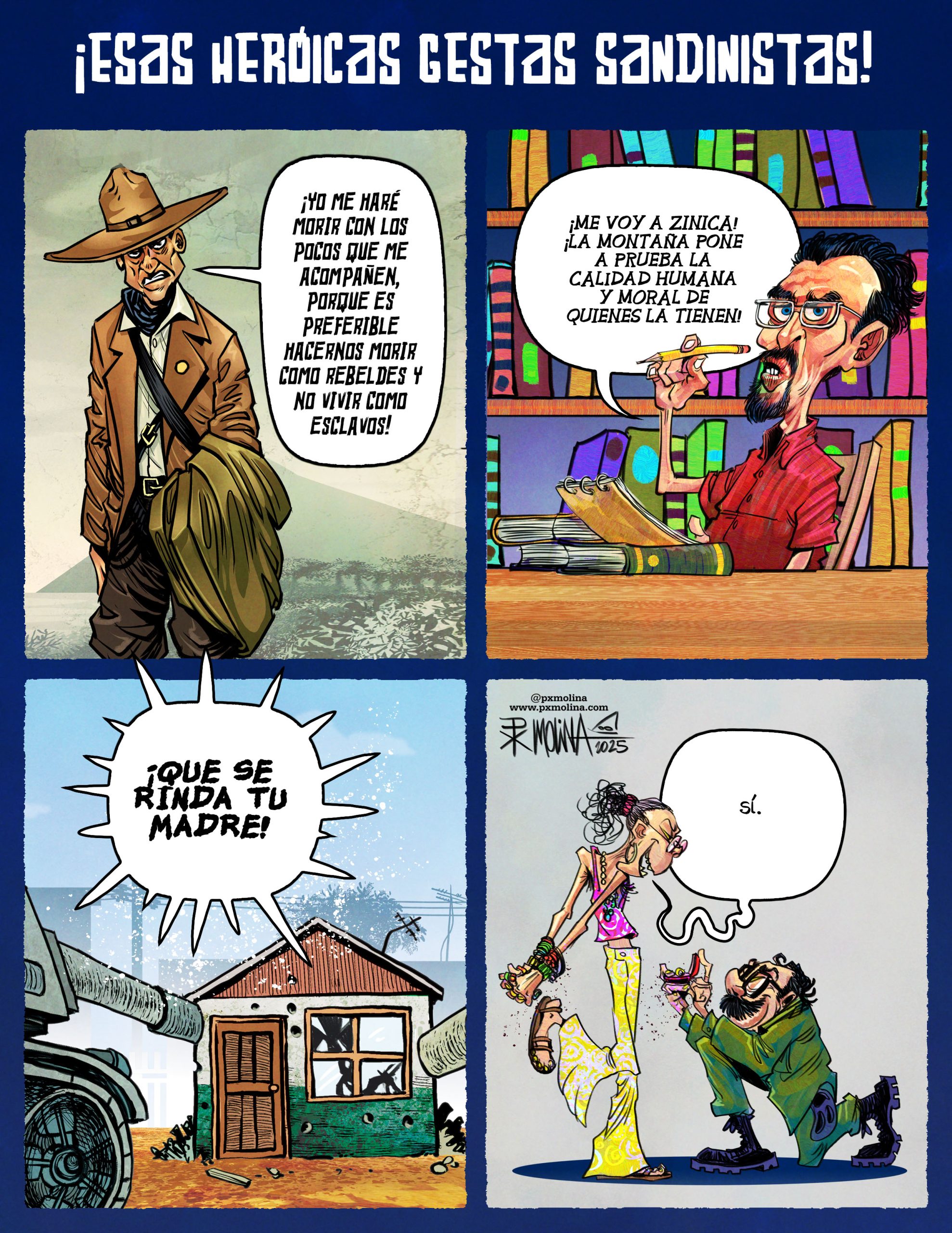 Historieta gestas sandinistas