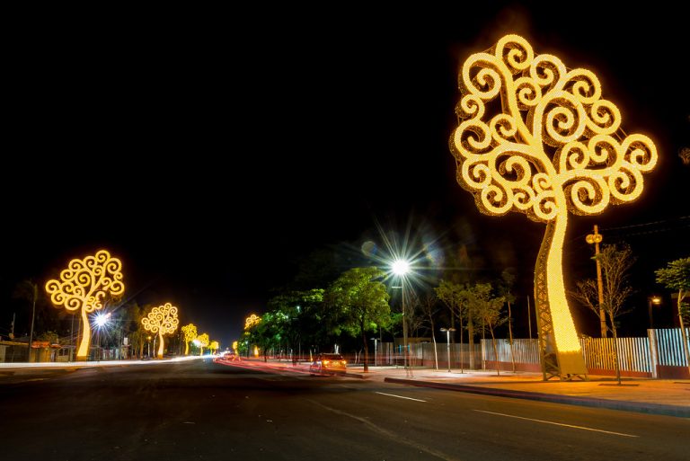 Managua Nicaragua de noche