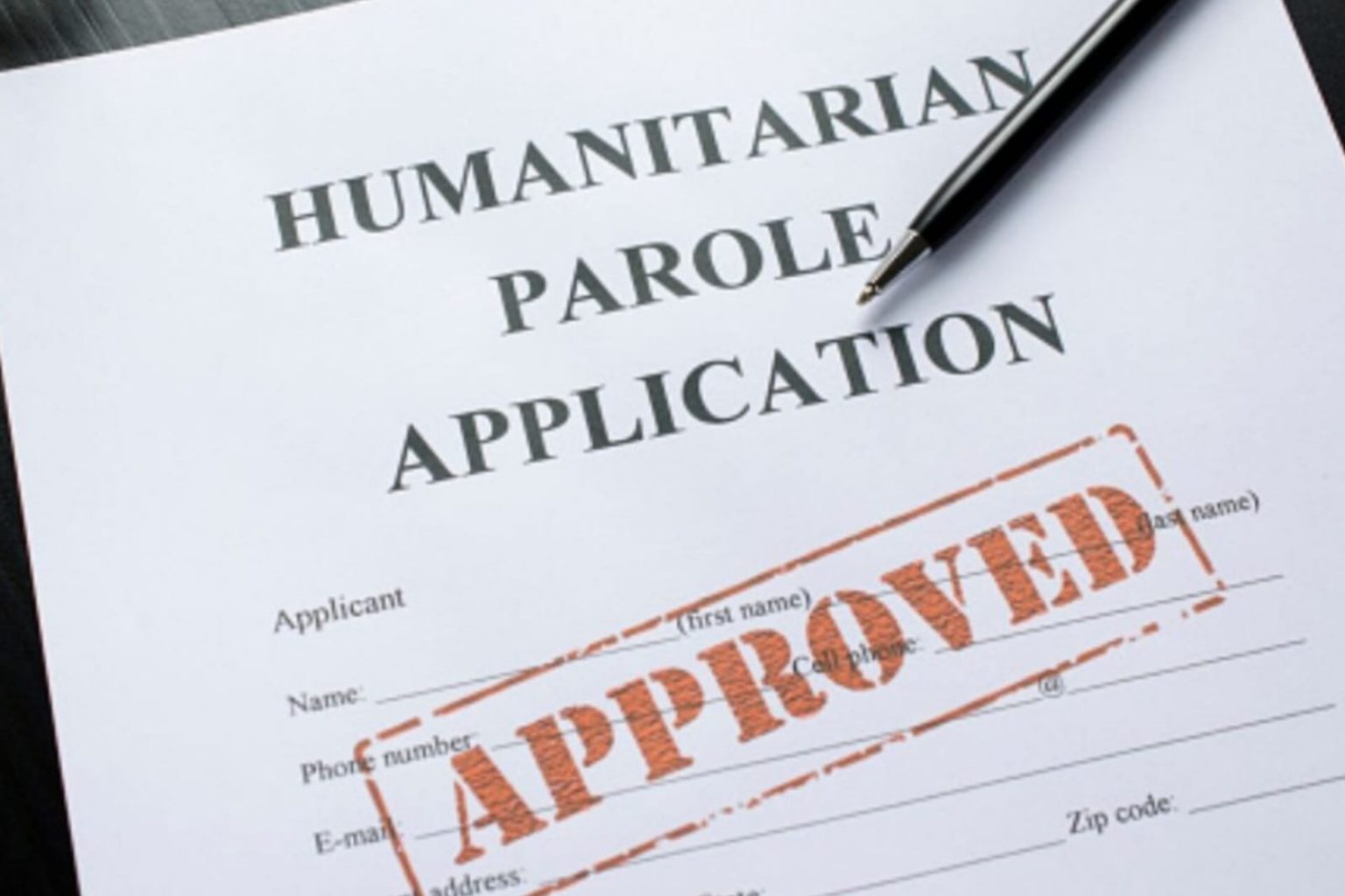 Parole application