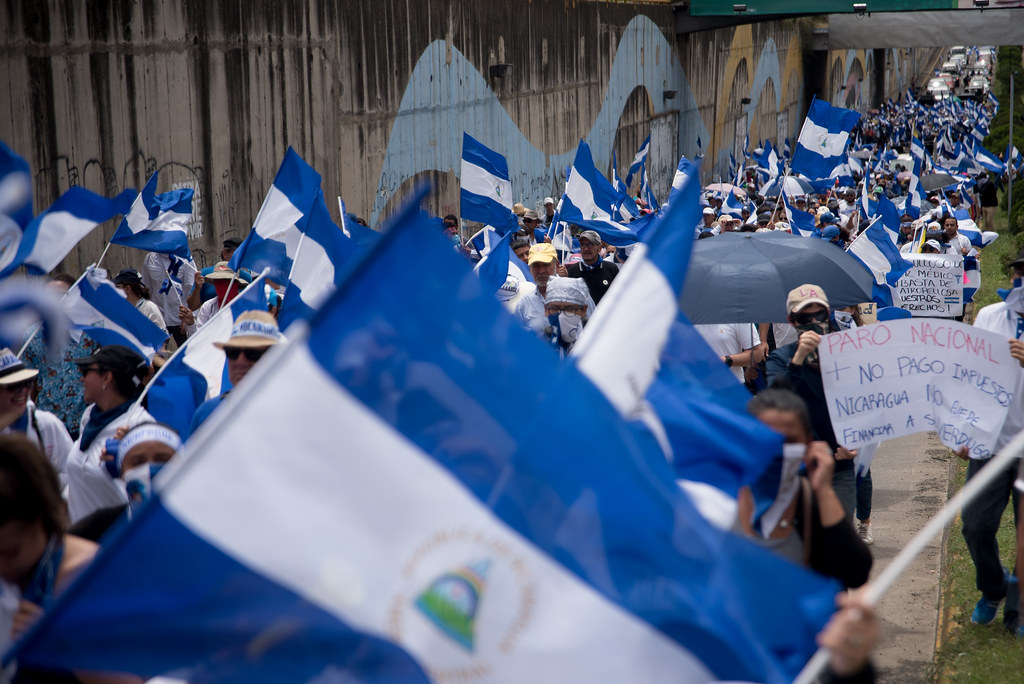 protesta abril 2018 Nicaragua