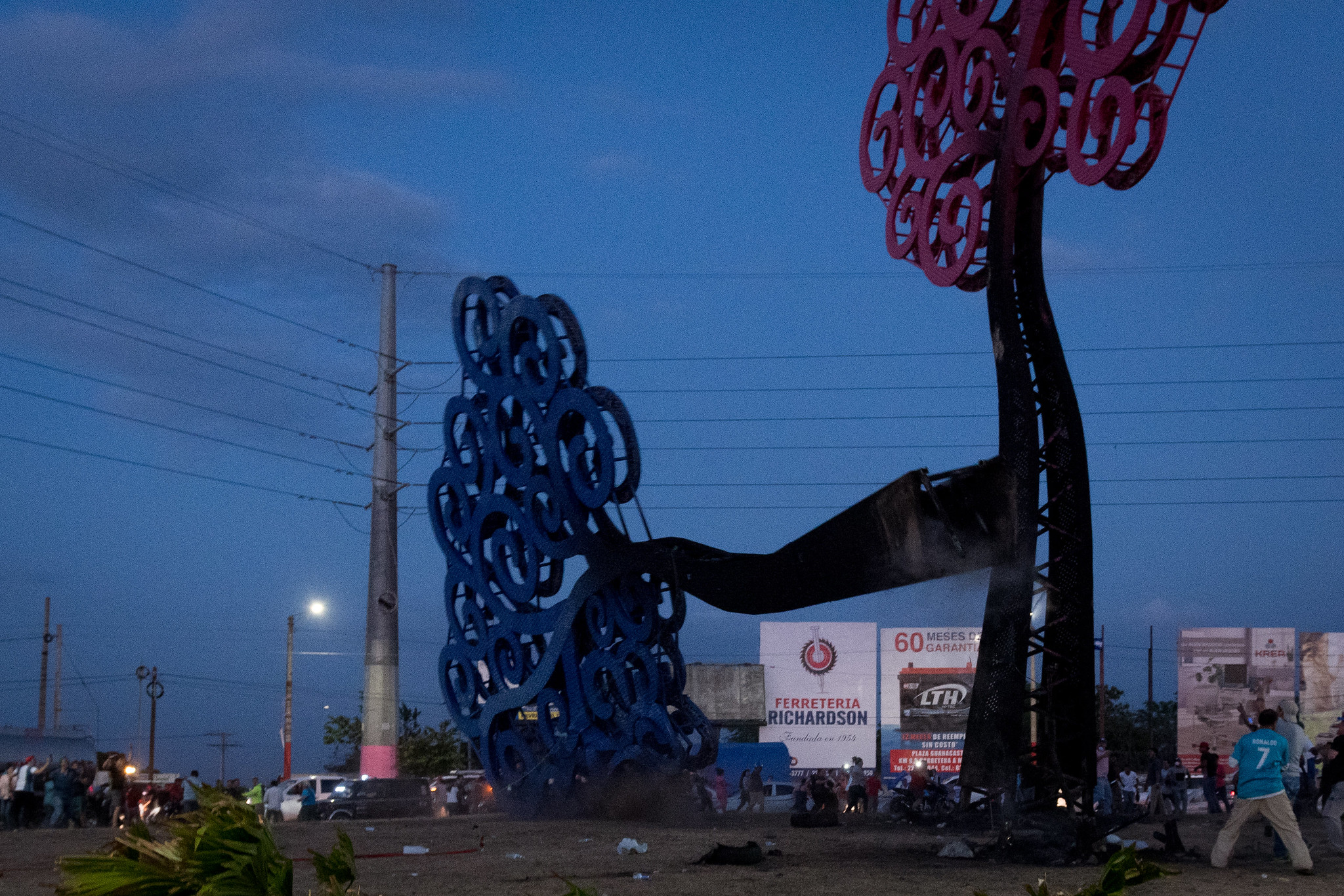 Árboles de la vida en Managua