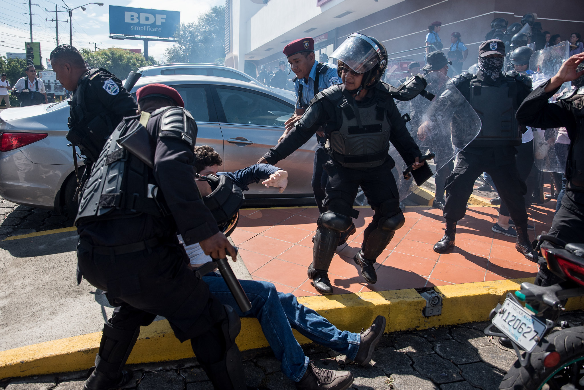 Represión en Camino de Oriente en octubre de 2018