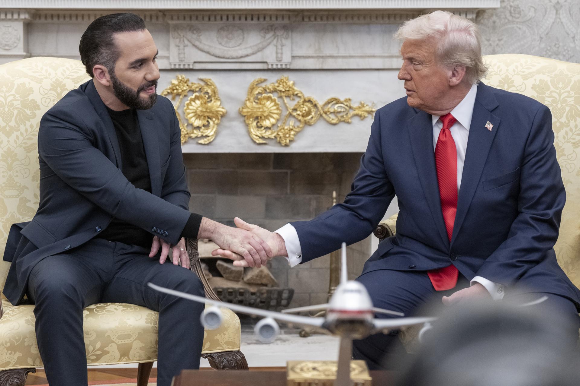 Trump y Bukele