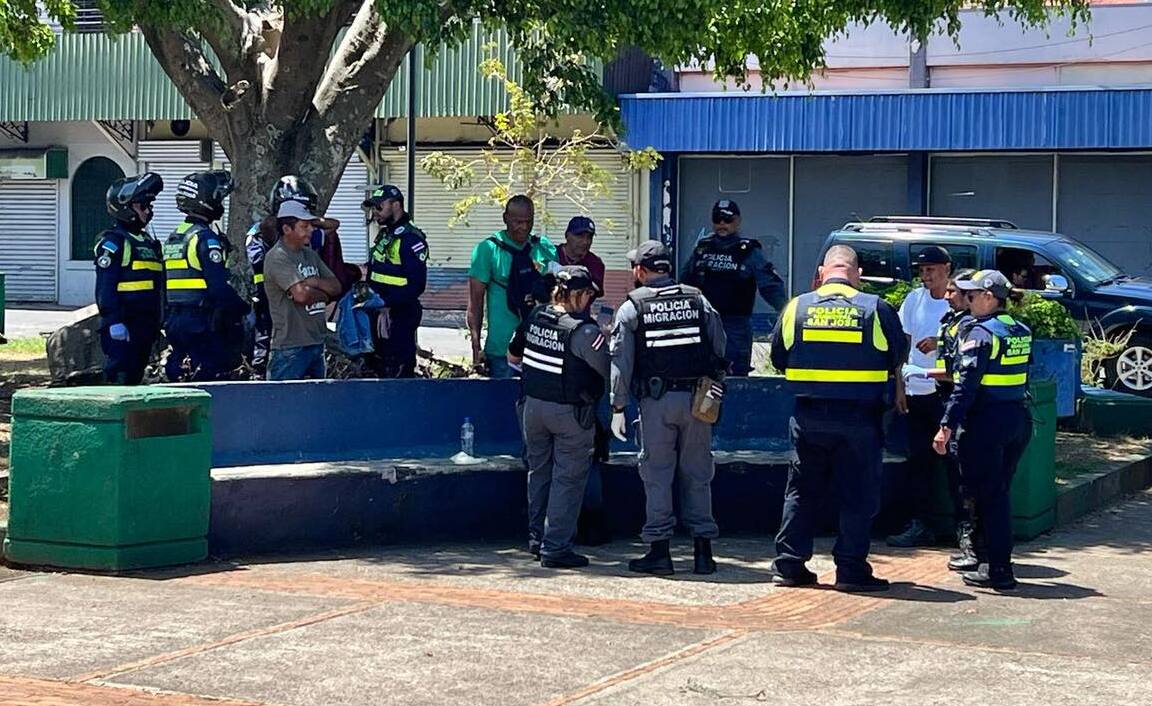 Nicaragüenses sin hogar en San José