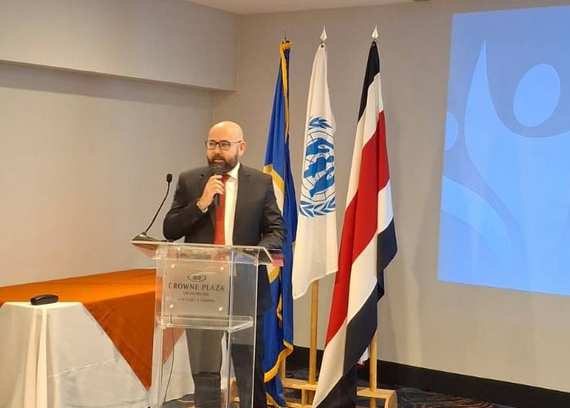 Omer Badilla, viceministro de Gobernación y Policía y director de Migración y Extranjería de Costa Rica. Foto: Tomada de Facebook de la DGME