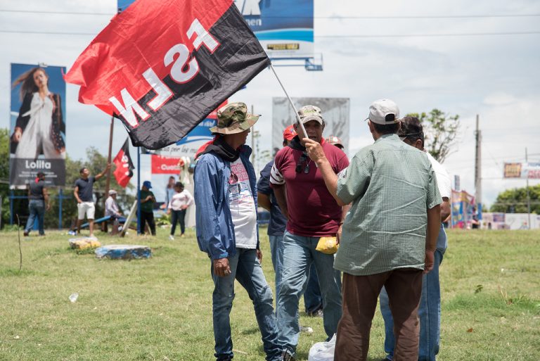 Simpatizantes del FSLN
