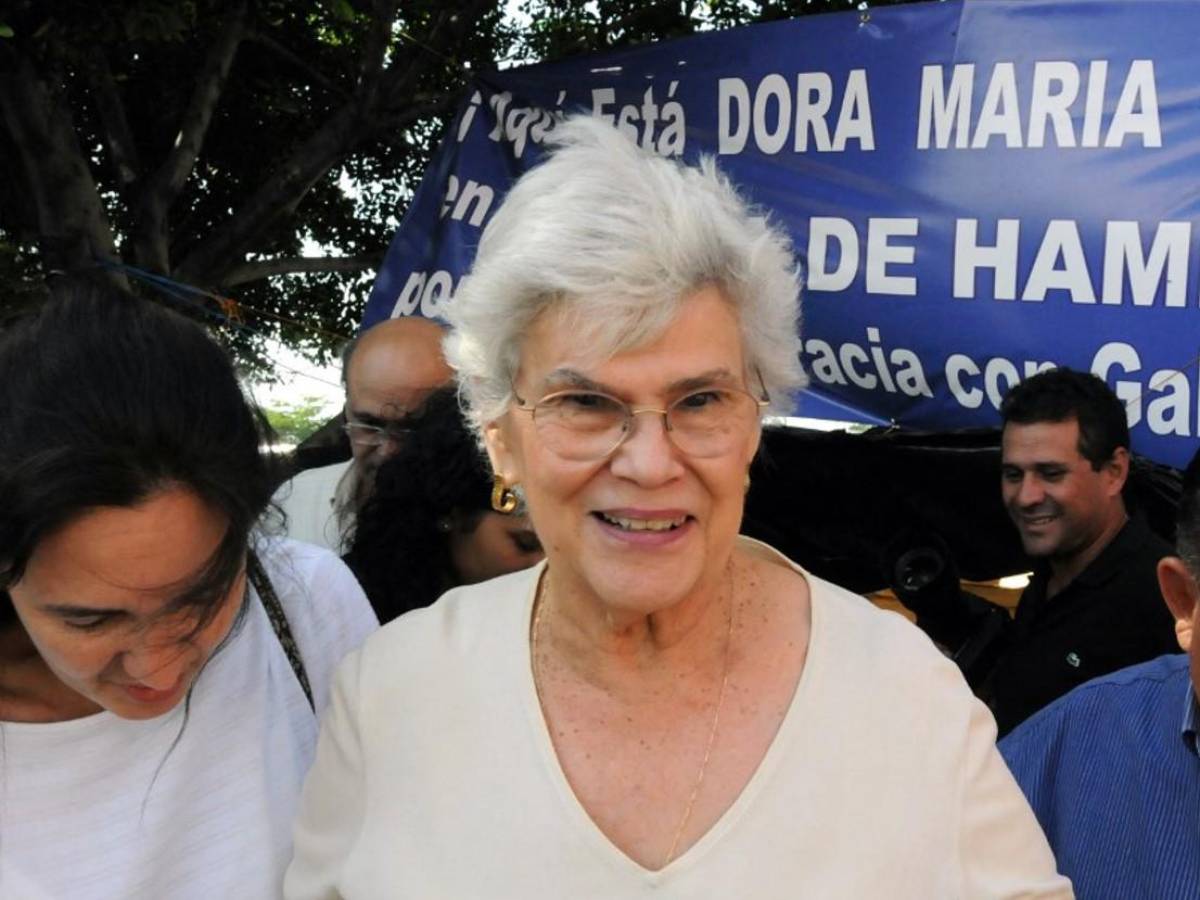 Violeta Barrios de Chamorro en 2008
