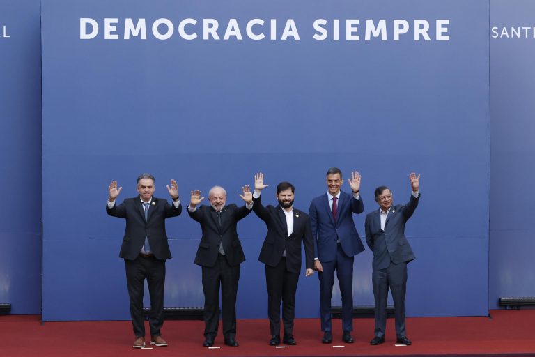 Cumbre de presidentes en Chile