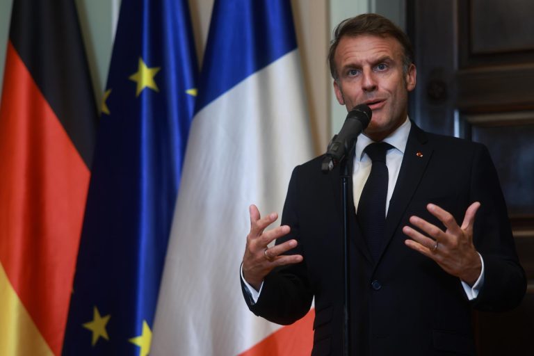 El presidente francés, Emmanuel Macron
