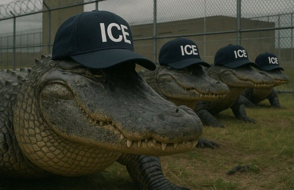 caimanes ICE Trump migración