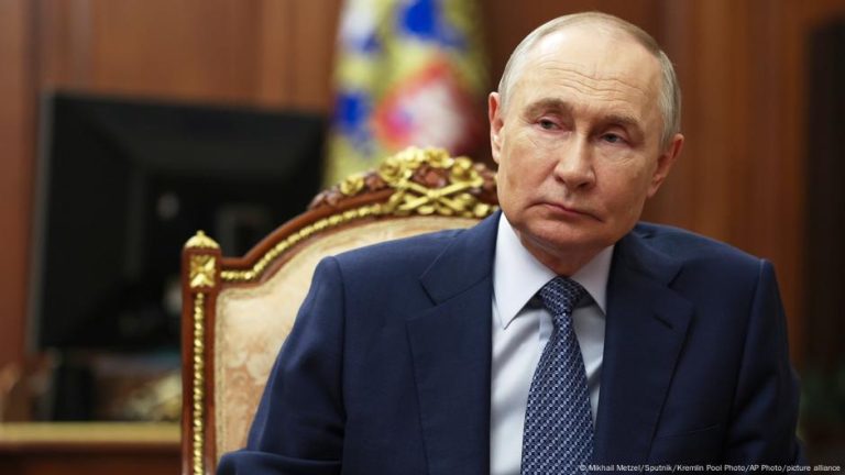 Putin guerra. Foto: DW