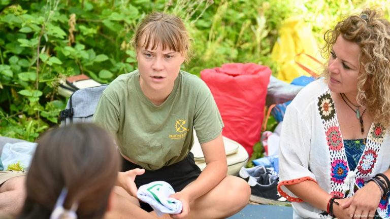 Greta Thunberg Gaza. Foto: DW