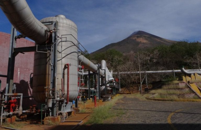 Planta Geotérmica Momotombo, en el occidente de Nicaragua.