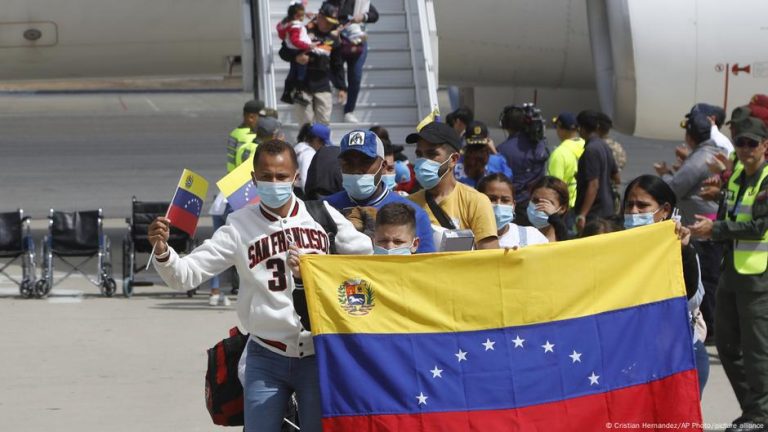 TPS venezolanos. Foto: DW