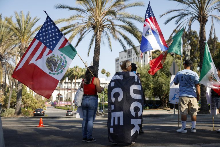 protesta ICE Los Ángeles